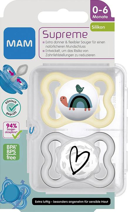 Produktbild MAM Supreme (2 x, ab Geburt)