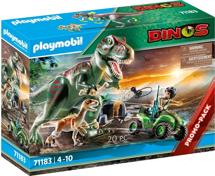 Actual product image Playmobil Playm. T-Rex attack | 70632 (71183, Playmobil dinos)