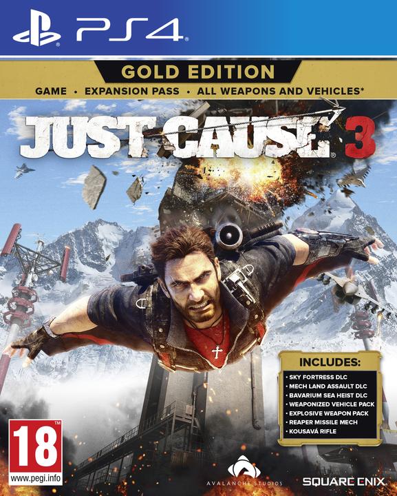 Actual product image Square Enix Sony Just Cause 3: Gold Edition PlayStation 4 (PS4, EN)