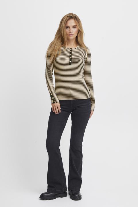 Actual product image Pulz Jeans PZHAVANA Long Sl Tshirt - 50207348 (L)