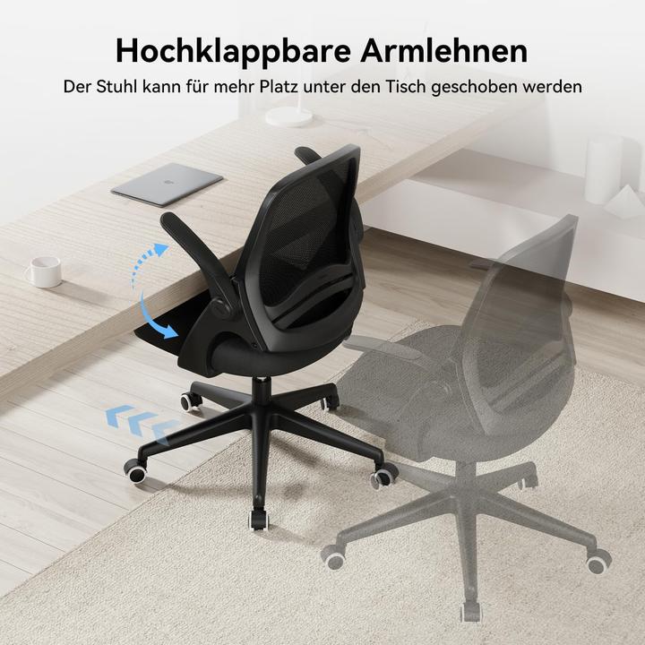 Image du produit Hbada Chaise de bureau Noir