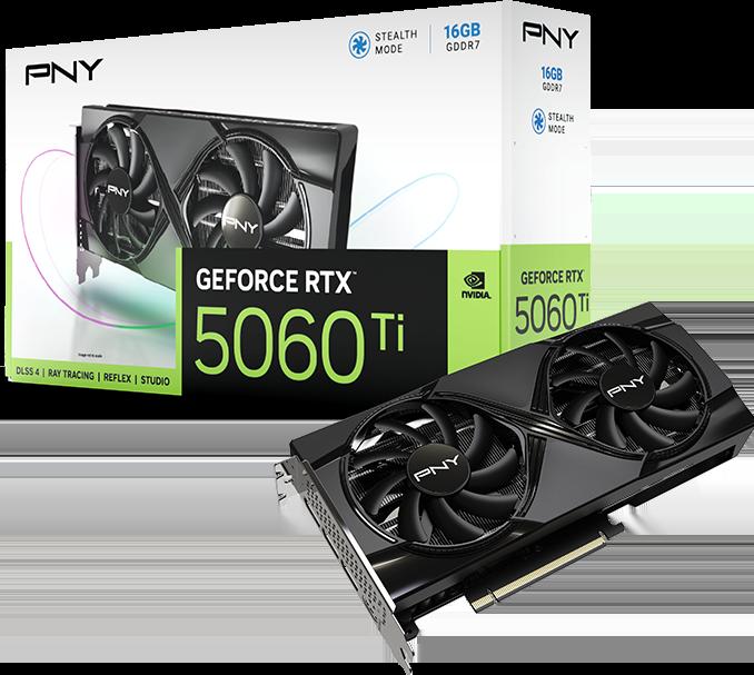 Produktbild PNY GeForce RTX 5060 Ti Dual Fan (16 GB)