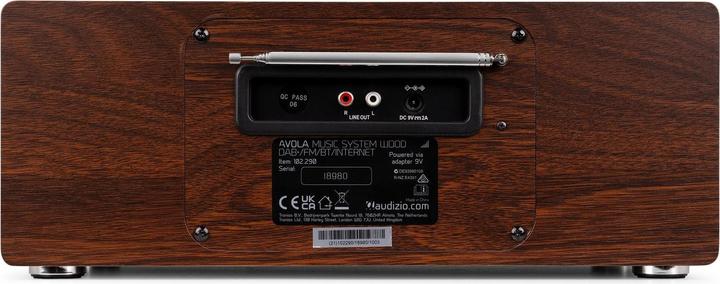 Actual product image Audizio Avola (DAB+, FM, Bluetooth, Wi-Fi)