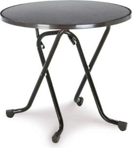 Produktbild Best Klapptisch Ø 80 H 70 cm anthrazit (80 cm)