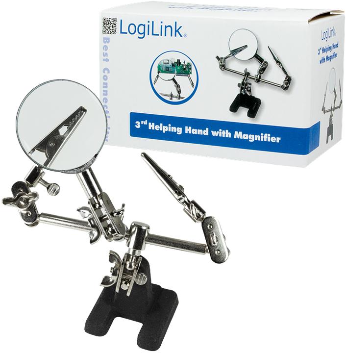 Produktbild LogiLink 3. Helfende Hand mit Lupe