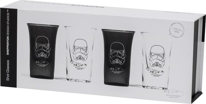 Actual product image Original Stormtrooper Shot Gläser (4er Set) (0.30 dl, 4 x, Shot glass)