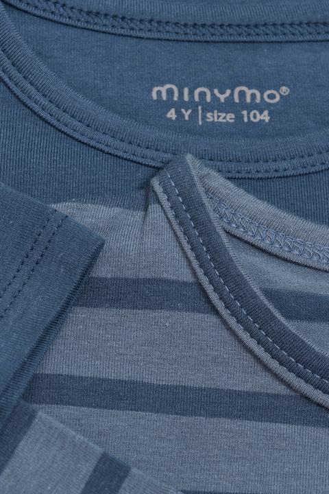 Immagine prodotto Minymo Maglietta Basic 32 per bambini (confezione da 2) (116)