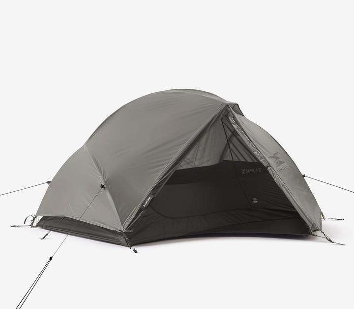Forclaz Self-supporting Dome Trekking Tent - 2-person - MT900 - Grey (Vorzelt, 2 kg, 2 Personen)