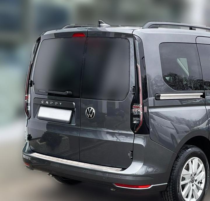Actual product image Avisa Stainless steel bumper protection for VW Caddy from 2021 until today (Rear)