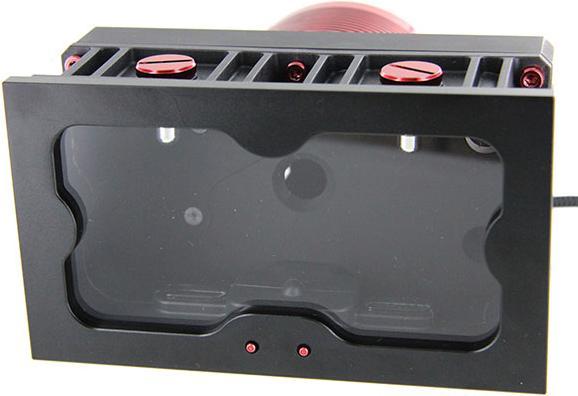 Actual product image Monsoon Series Two D5 Premium Dual 5.25 Reservoir Red