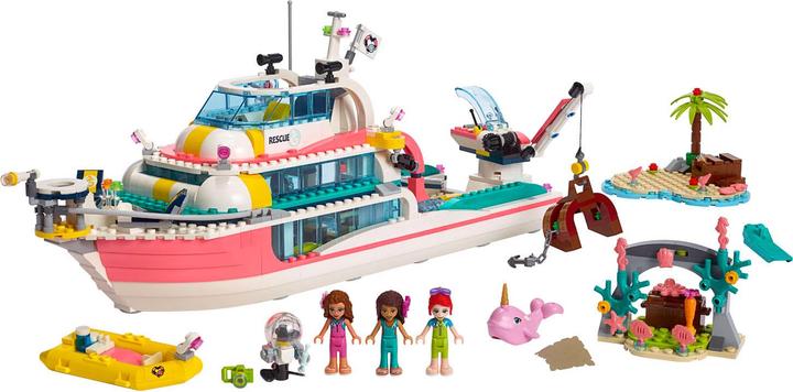 Image du produit LEGO Bateau de mission de sauvetage (41381, LEGO Friends)
