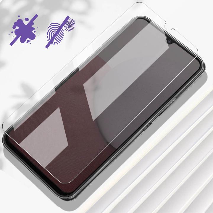 Actual product image Avizar 9H hardness glass display protection film (1 Piece, Samsung Galaxy A14)