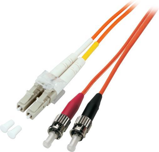 Produktbild EFB Elektronik LWL-2-Faser-Patchk. 2mtr.LC-ST, 50/125um,OM2 (CAT8.1, 2 m)