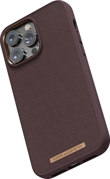 Actual product image Njord Genuine Leather Case Iphone 14 (Apple iPhone 14 Pro Max)