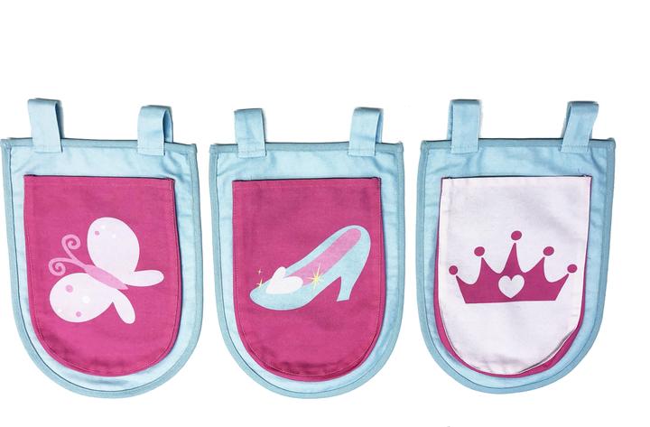 Image du produit Vipack Lit mi-hauteur Princess avec toboggan (90 x 200 cm)