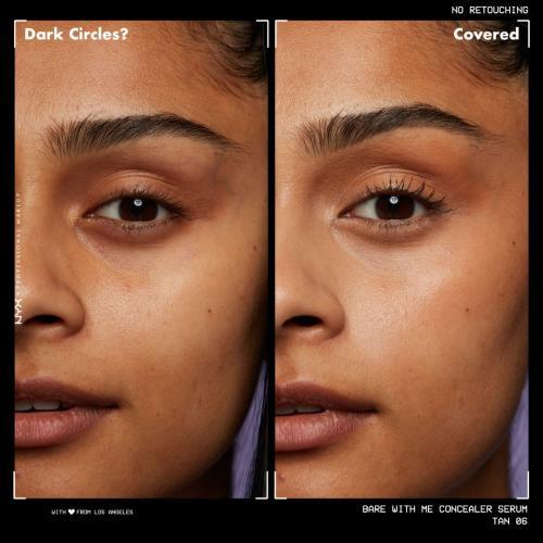 Image du produit NYX Professional Make-Up Sérum anti-cernes Bare With Me (6 Tan)