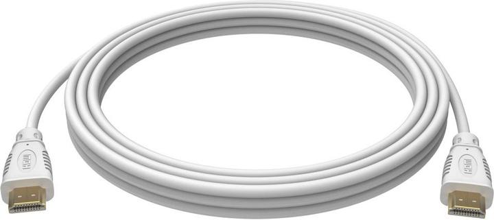 Actual product image Techly HDMI cable A M/M high speed 10m white (10 m, HDMI)