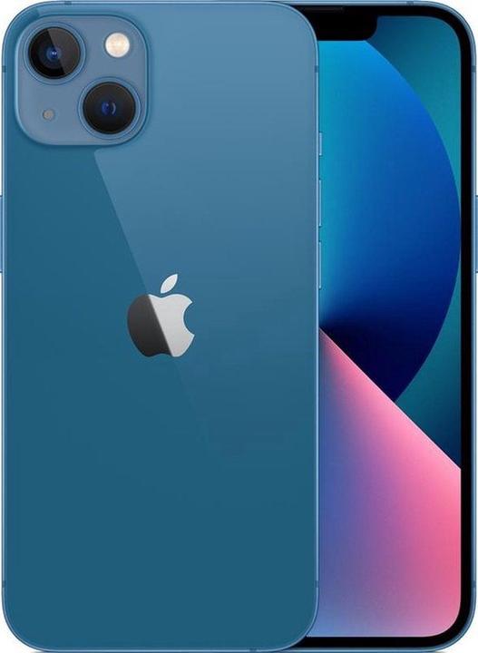 Image du produit Re!commerce iPhone 13 (256 Go, Bleu, 6.10", 12 Mpx, SIM + eSIM, B / Très bon)