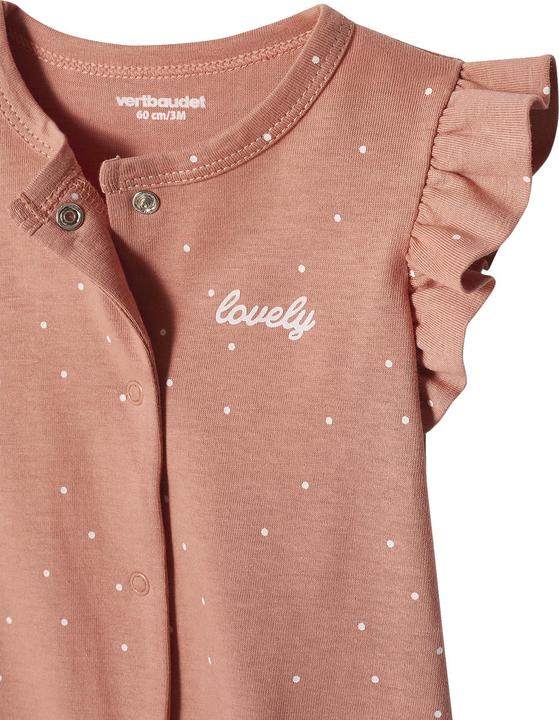 Actual product image Vertbaudet 2er-Pack Mädchen Baby Overalls Oeko-Tex