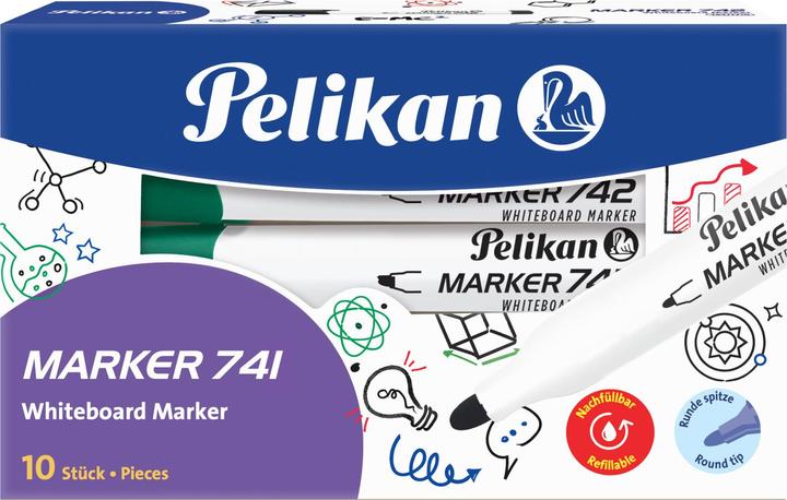 Image du produit Pelikan 741 Marqueur (e) pointe ogive (Vert, 2 mm, 1 x)