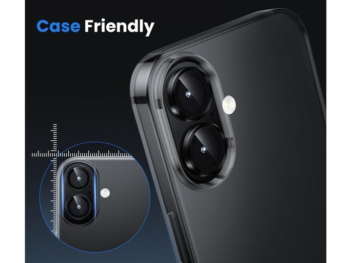 Produktbild Screenguard Camera Lens Protector Schutzglas Apple iPhone 16 Plus (1 Stück, Apple iPhone 16 Plus)