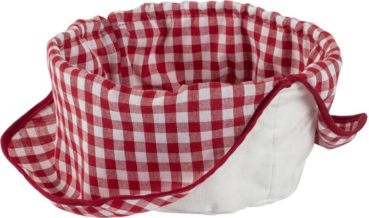Kuhn Rikon Fondue bread bag check pattern