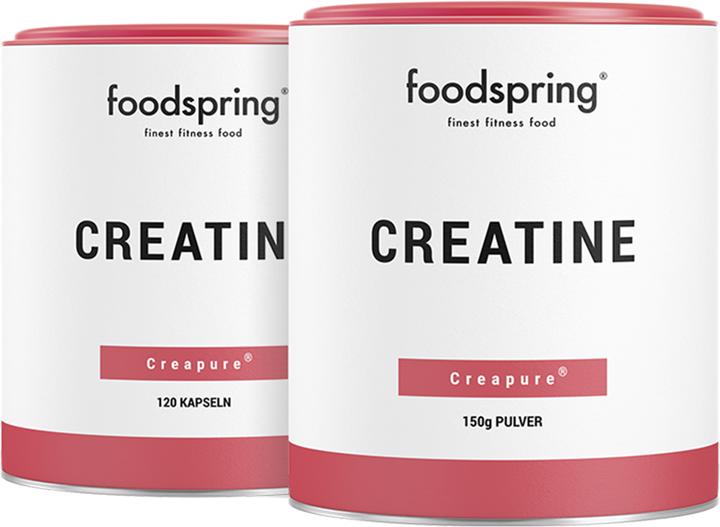 Produktbild Foodspring Creatine (1 Stück, Kapseln, 108 g)