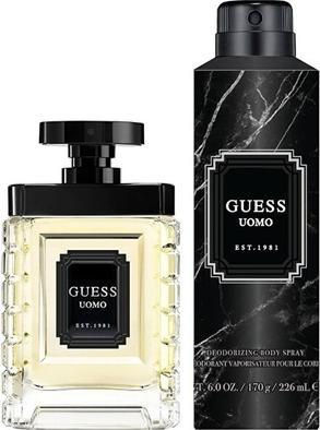 Guess Uomo Eau De Toilette 50 ml und Deodorant Spray 226 ml (Eau de Toilette)