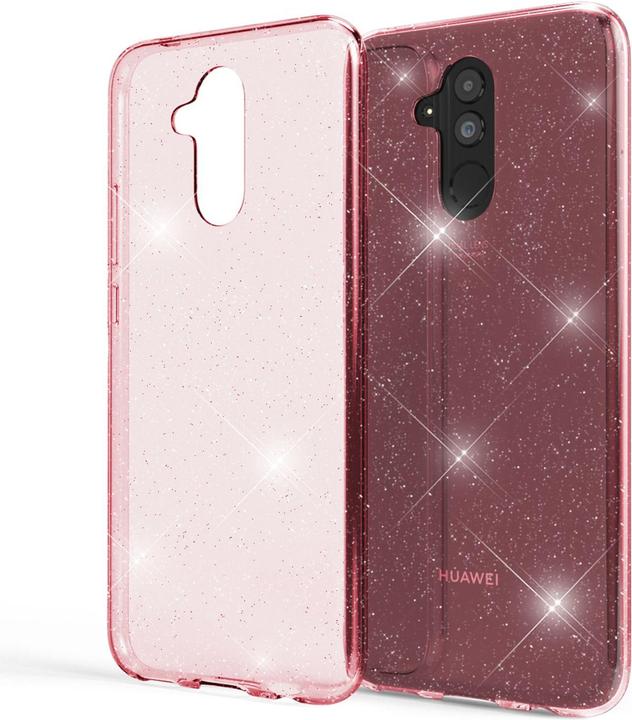 Actual product image Nalia Clear glitter silicone cover (Mate 20 Lite)