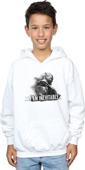 Immagine prodotto Avengers Endgame I Am Inevitable Felpa con Cappuccio Ragazzi (140, 146)