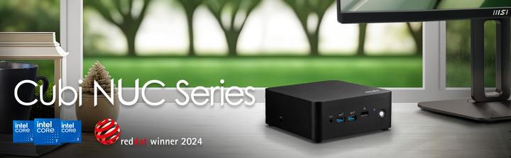 Produktbild MSI Cubi NUC 1MG (Intel Core 5 120U, 8 GB, 512 GB, Intel UHD Graphics)