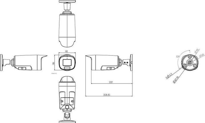 Actual product image Vivotek IB9399-EHV IP-Kamera 4K T/N IR PoE IP67 (3840 x 2160 pixels)