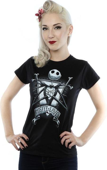 Immagine prodotto Dick Smith Maglietta in cotone Misfit Love Jack Skellington (M)