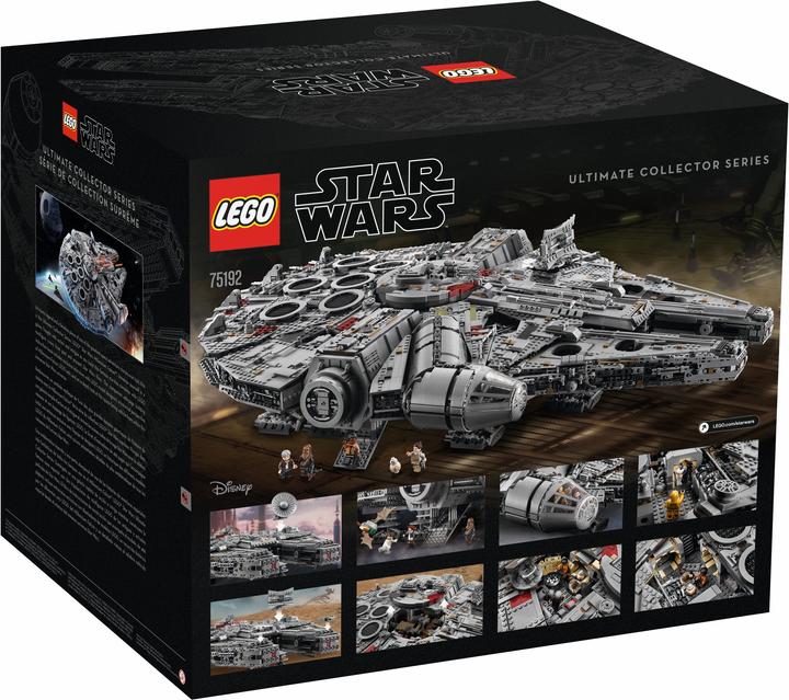 Actual product image LEGO Millennium Falcon (75192, LEGO Star Wars, LEGO Rare Sets)
