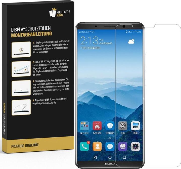 Produktbild Protectorking 3x Premium Displayschutzfolie 3D KLAR (3 Stück, Huawei Mate 10 Pro)