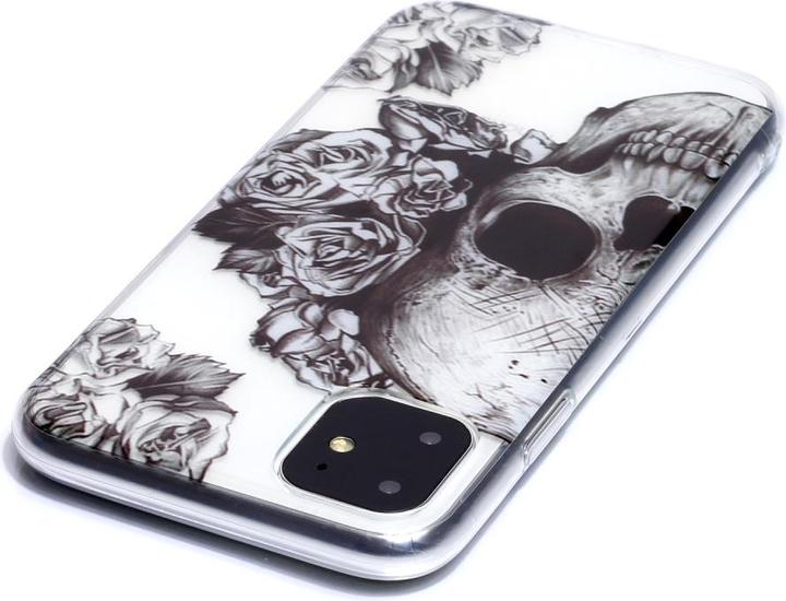 Produktbild Ueli Express iPhone 11 Super Slim Gummi Hülle Totenkopf (Apple iPhone 11)