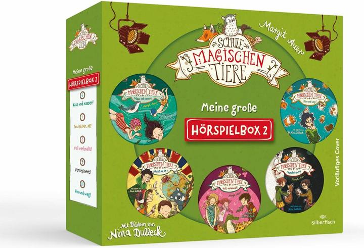Produktbild Die Schule der mag Tiere - Meine grosse Hörspielbox 2 (Margit Auer, Achim Schülke, Gabriele Libbach, Selina Böttcher, Josephine Martz, Volker Hanisch, Achim Buch, Leander Elias, Manuel Elias, Diverse, Flemming Stein, Joanna Städter-Semmelrogge, Deutsch)