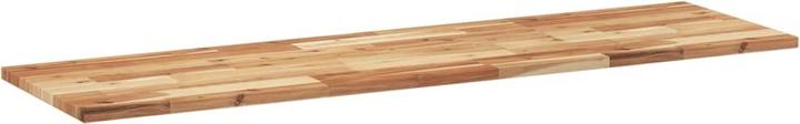 Produktbild VidaXL Schweberegal Regalbrett Wandregal 2 Stk. Massivholz Akazie Ölbehandelt (120 x 40 x 2 cm)