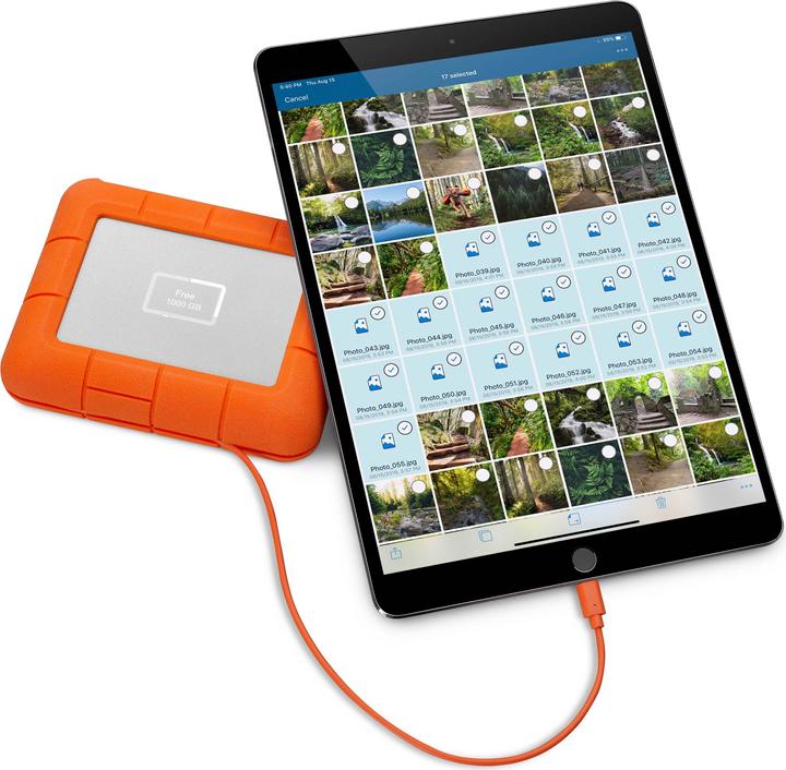 Actual product image LaCie rugged boss (1000 GB)