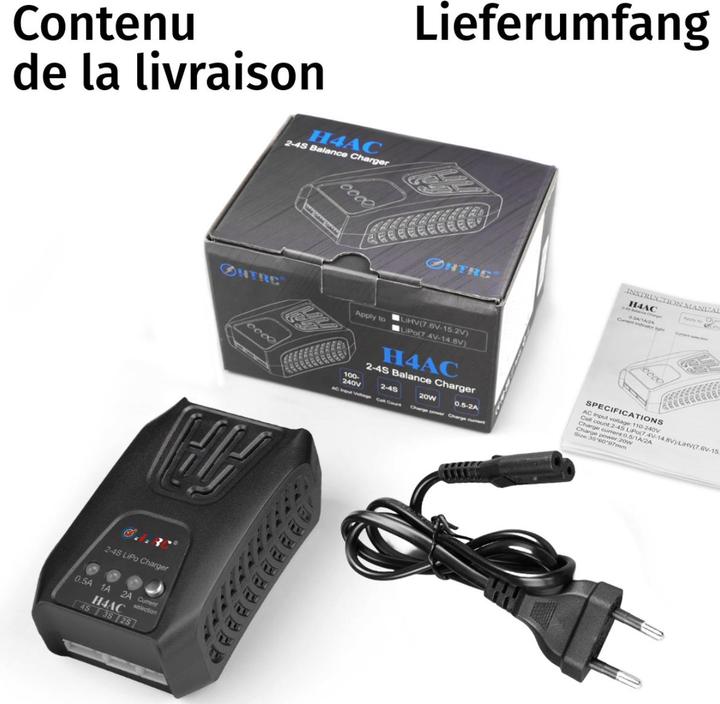 Immagine prodotto HTRC Ladegerät H4 20W (2A)