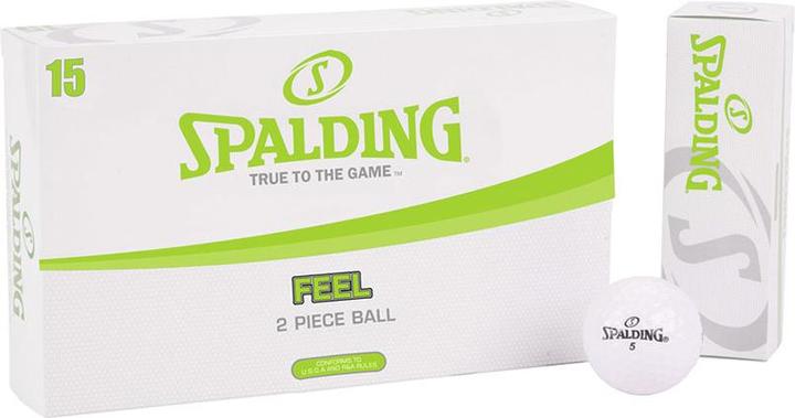 Actual product image Spalding Set of 15 Feel golf balls