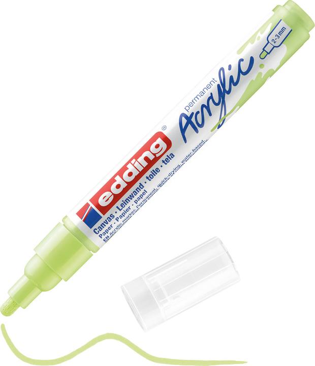 Image du produit Edding Marqueur acrylique 5100 Medium (Multicolore, 3 mm, 5 x)