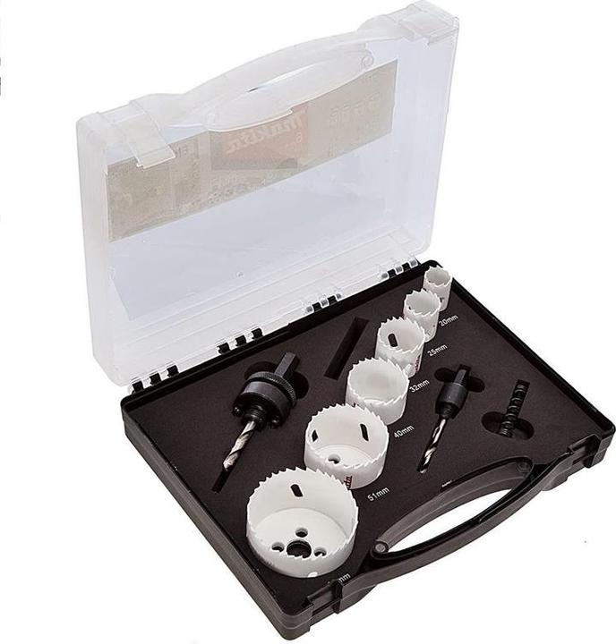 Actual product image Makita Hole saw set electrician 6tlg (20, 40, 51, 25.0 mm, 32.0 mm, 65 millimetres)
