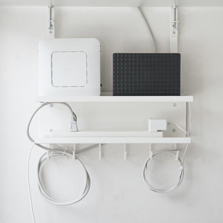 Actual product image Yamazaki Cable and router organiser