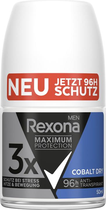 Produktbild Rexona Maximum Protection Cobalt Dry (Roll-on, 45 ml)