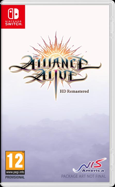 Immagine prodotto NIS The Alliance Alive HD Remastered - Edizione Risveglio -IT- (Switch, Switch Lite, Switch OLED, EN)
