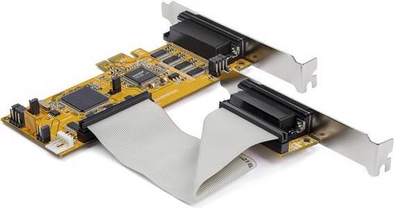 Produktbild StarTech 8 Port Serielle RS232 PCI Express Schnittstellenkarte mit 16550 UART