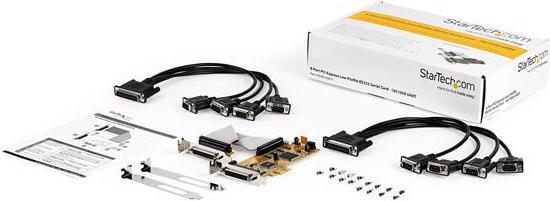 Produktbild StarTech 8 Port Serielle RS232 PCI Express Schnittstellenkarte mit 16550 UART