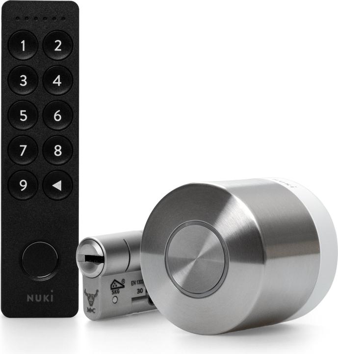 Nuki Home Set ULTRA (5th Gen) EU-Zylinder (Smartphone, Schlüsselkarte)