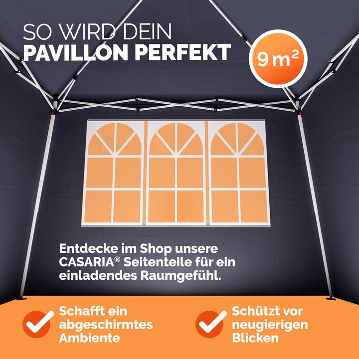 Image du produit Casaria Pavillon Pop-up (300 cm, 300 cm)